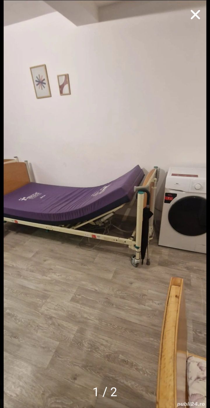 Pat electric pentru bolnavi