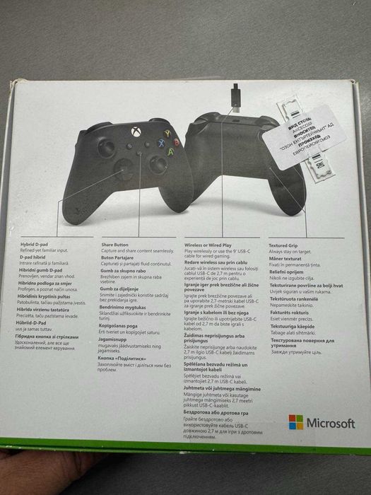 XBOX Controler with USB Type C Cable