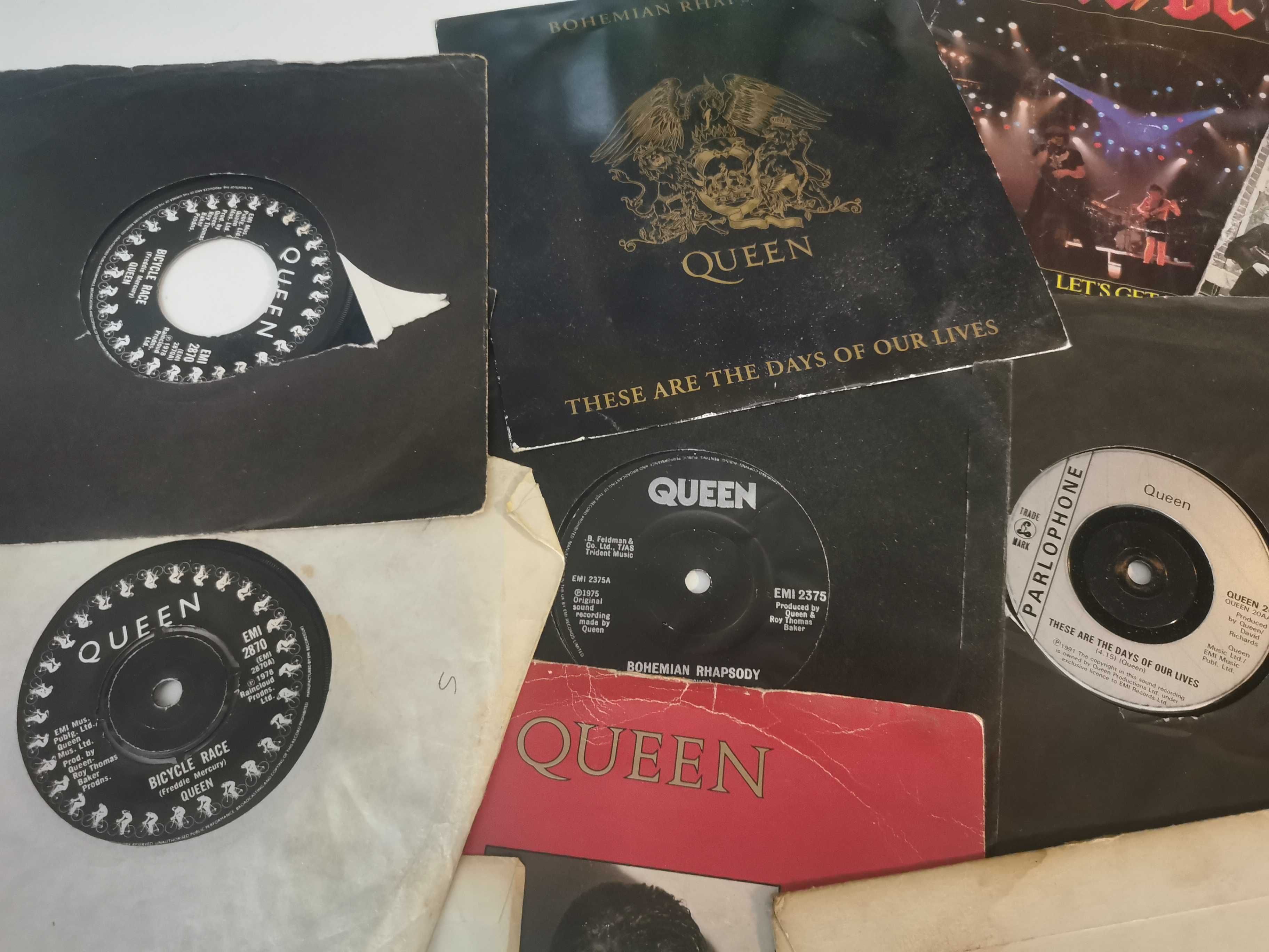 Queen / Freddie Mercury / AC DC / Motorhead vinil disc placa