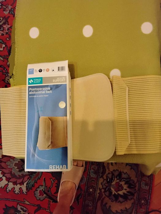 CENTURA ELASTICĂ medicala postoperatorie cu detalii din spuma xxl