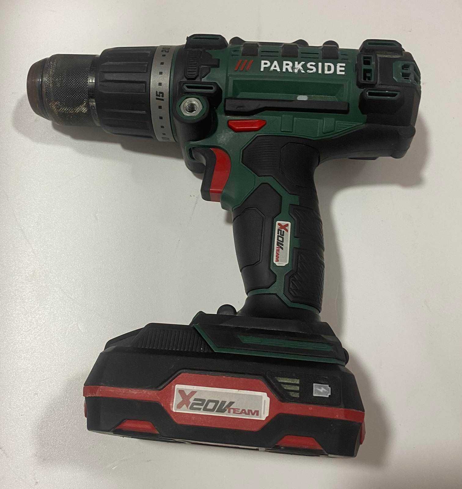 Акумулаторна дрелка Parkside psbsa 20 li c3