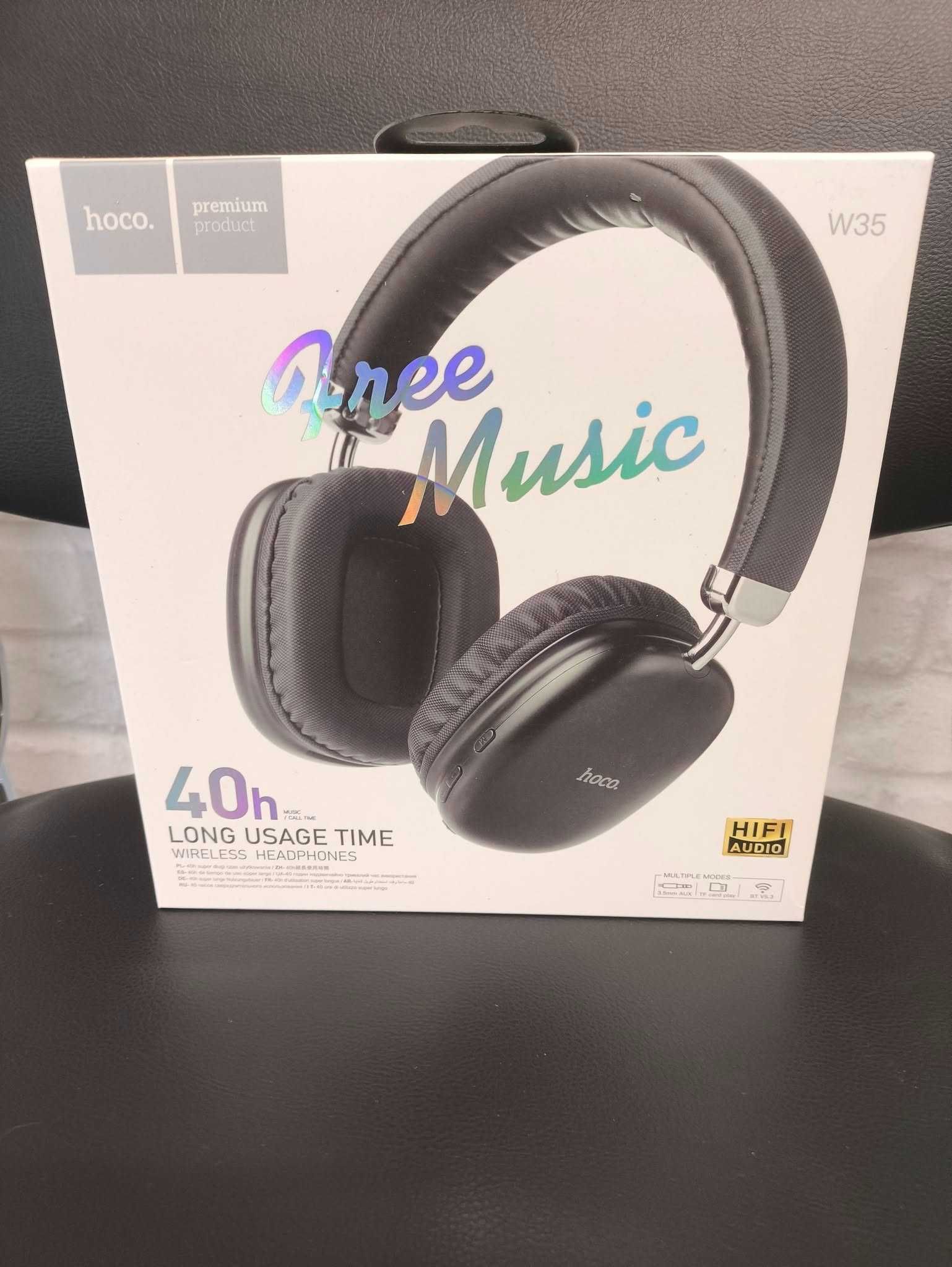 Нови безжични слушалки Hoco W35 – Black