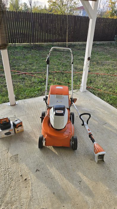 SET Masina tuns + trimmer motocoasa Stihl