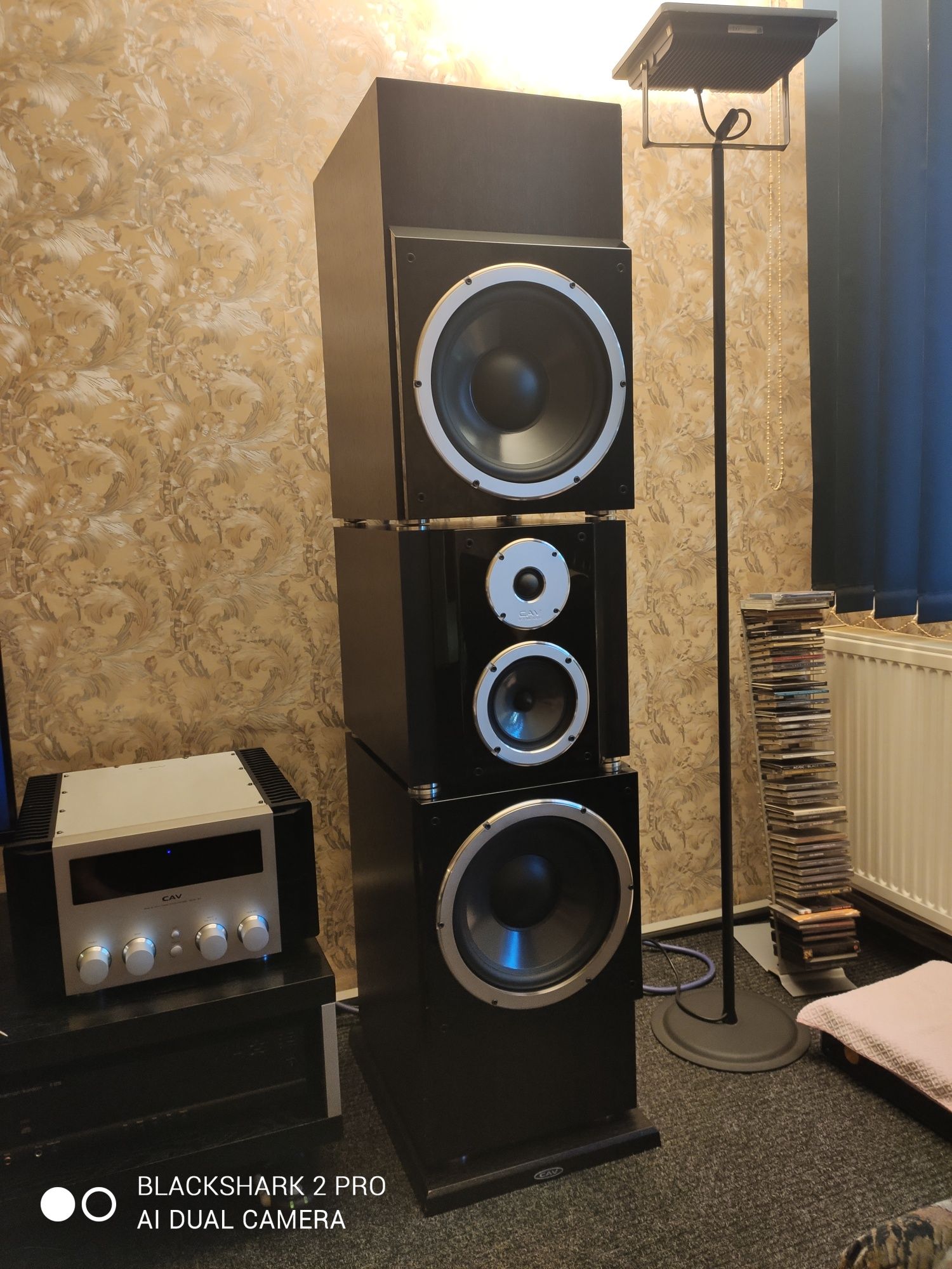Vind amplificator cu boxe CAV