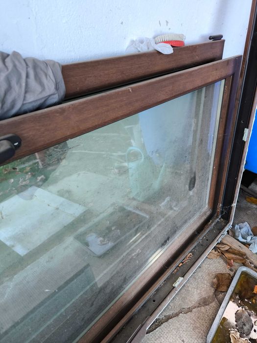 Ușă dublă termopan