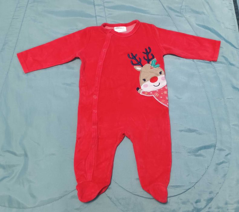 2 бр.Коледни ромпъри 68
