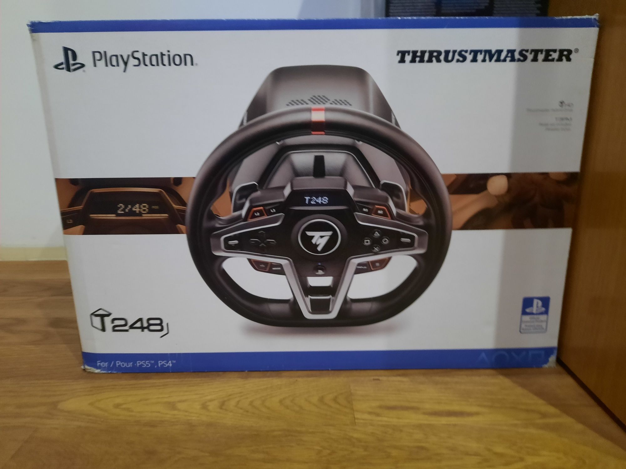 Волан с педали Thrustmaster t248 +thrustmaster th8a скоростен лост