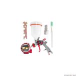 Pistol de vopsit pneumatic, duza 2.0 mm, vas 600 ml, Verke