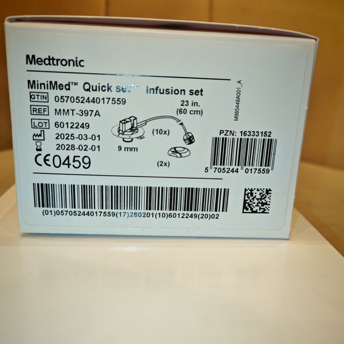 Reducere fulger! Medtronic Quick set, 6 mm/9 mm+rezervoare