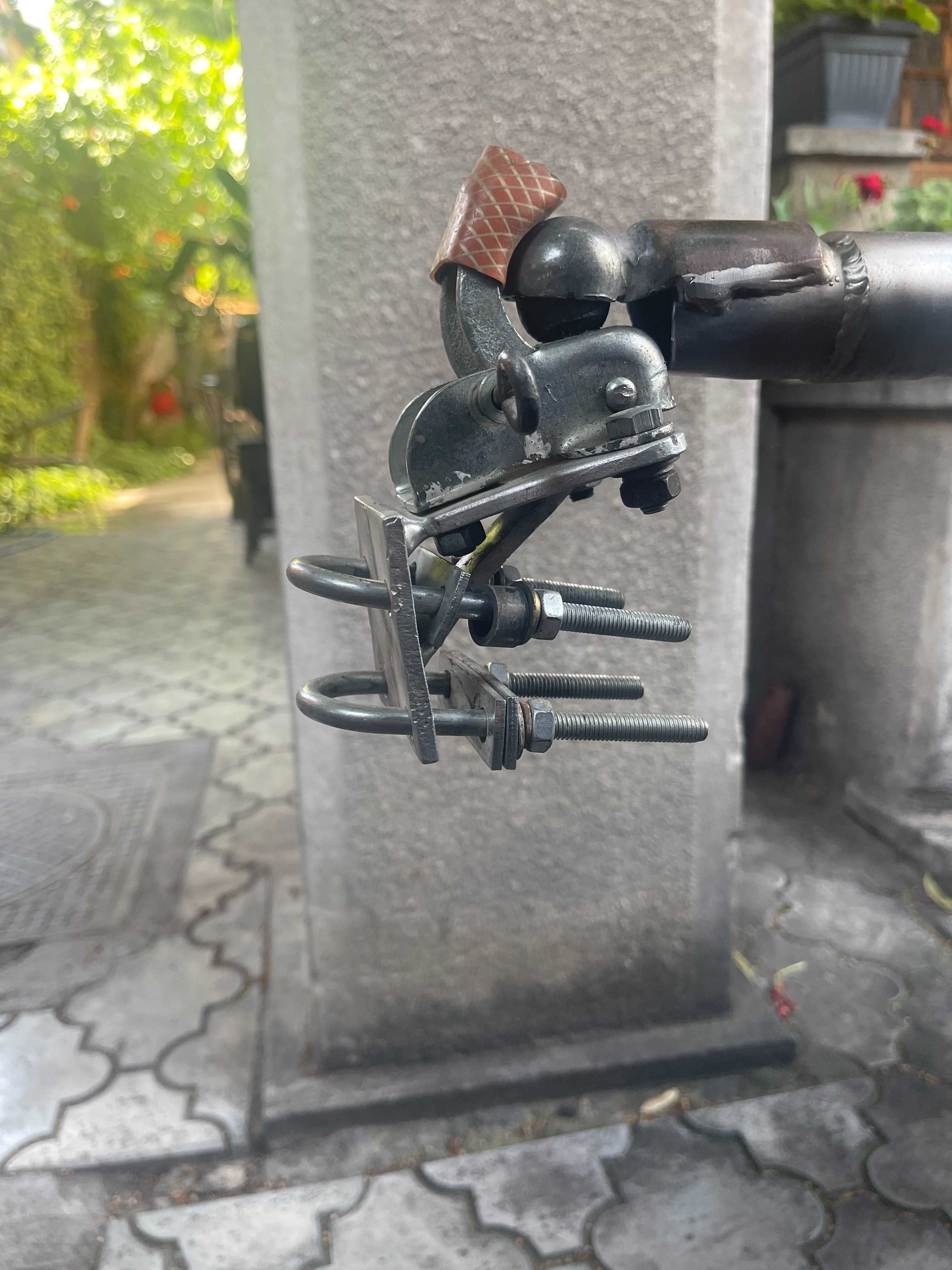 Remorca duraluminiu pentru bicicleta