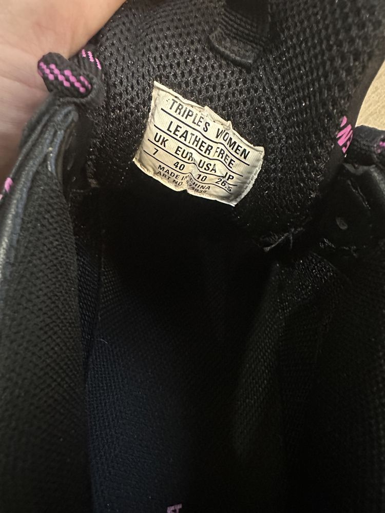 Balenciaga Triple S originali cu factura femei 40 negru/roz