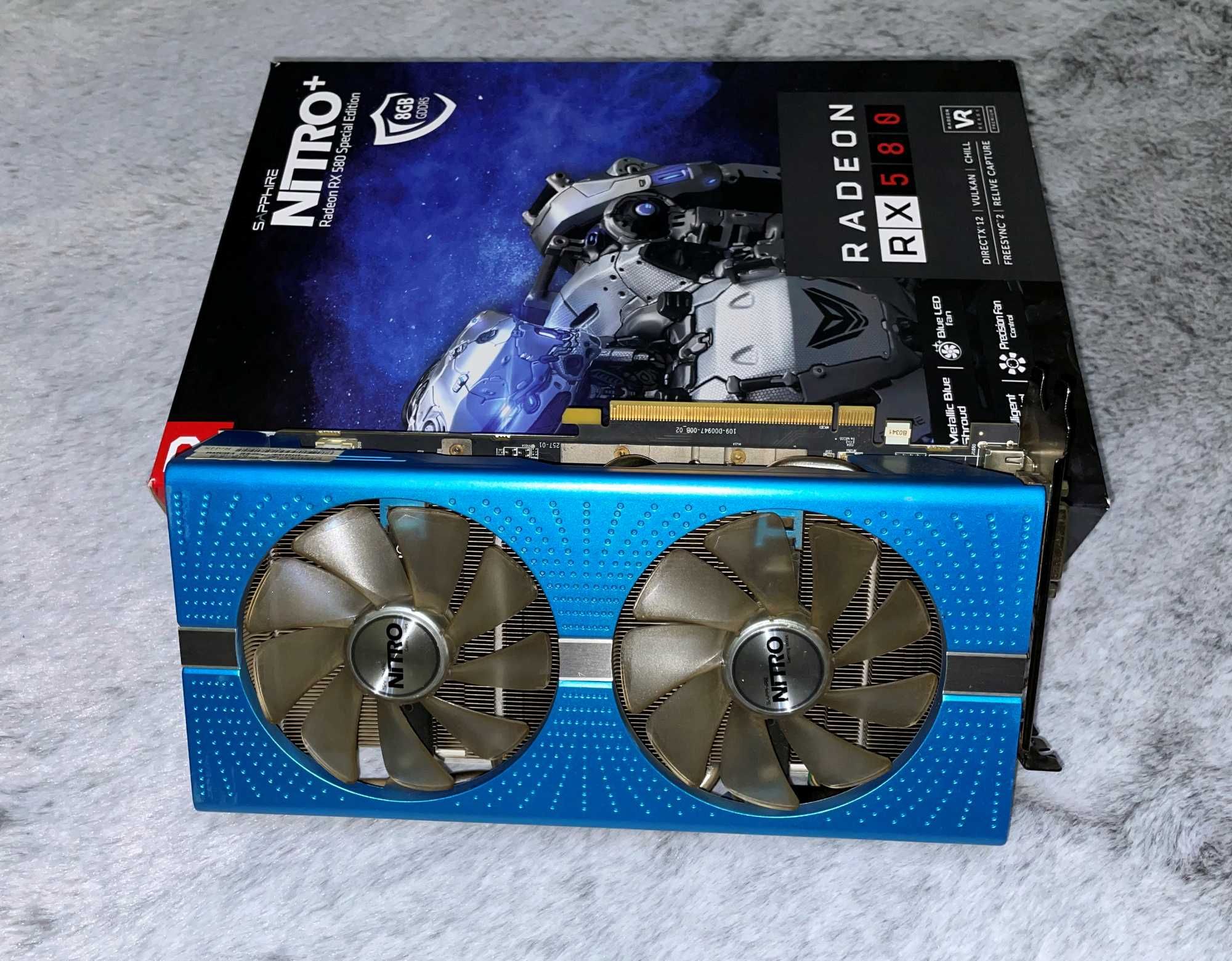 8GB RX580 Sapphire Radeon NITRO+ Special Edition