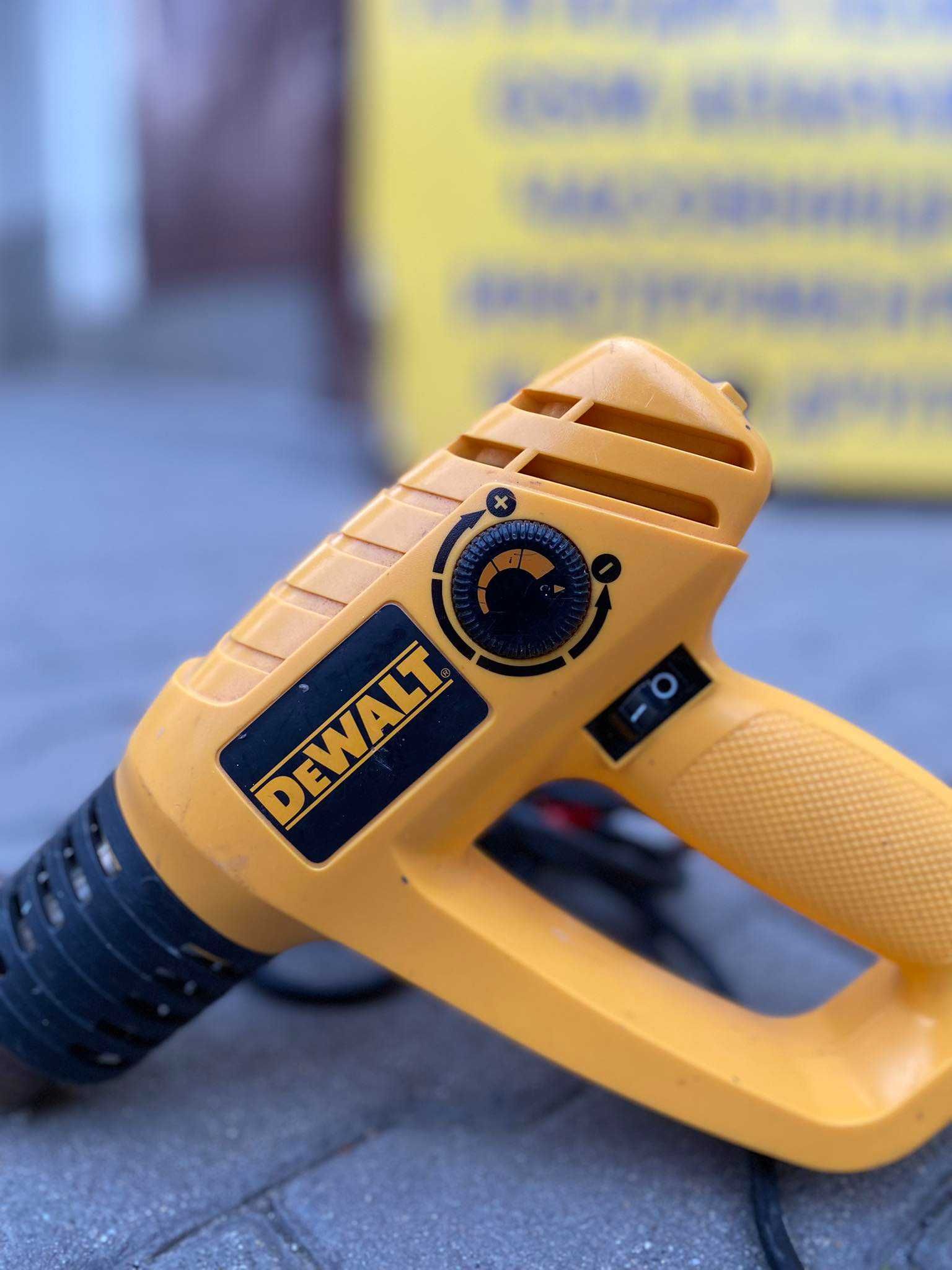 Пистолет за горещ въздух DeWALT DW340 2000W / Перфектен