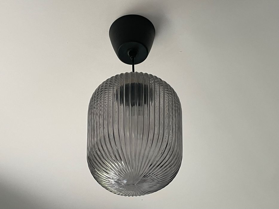 Ikea 2 lustre de tavan suspendate din sticla