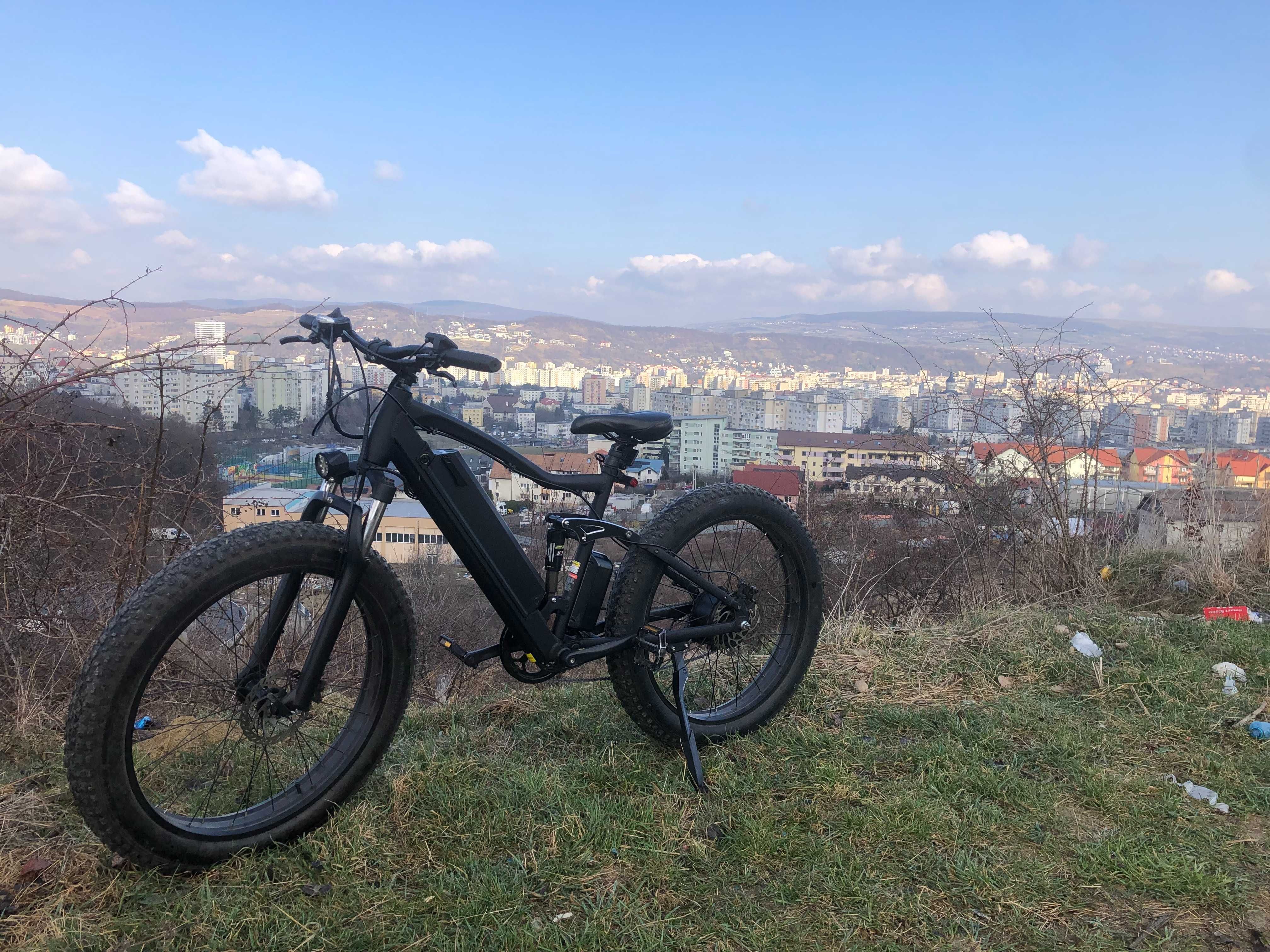 ‼️Vand Bicicleta Electrica Full Suspension Fat-Bike‼️ 6599 pret vechi