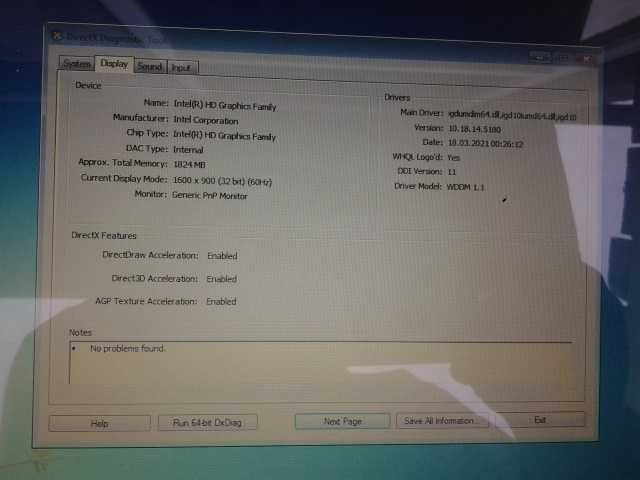 Laptop Dell Inspiron 7437 | 14" Touchscreen | Intel I7-4500U | windows