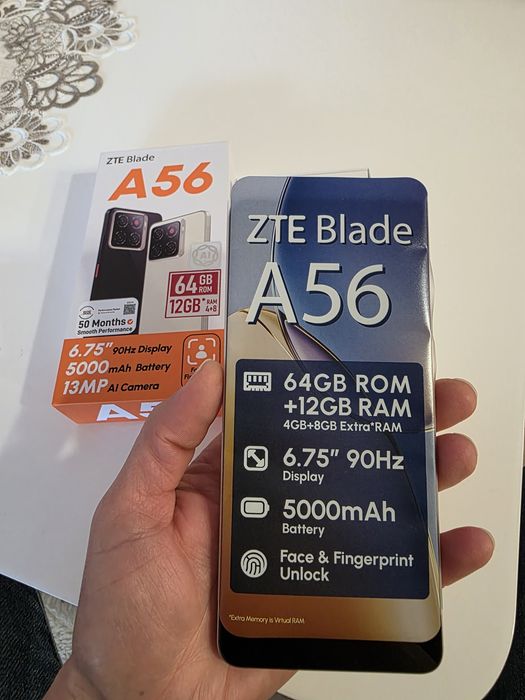 ZTE  BLADE A56  чисто нов!