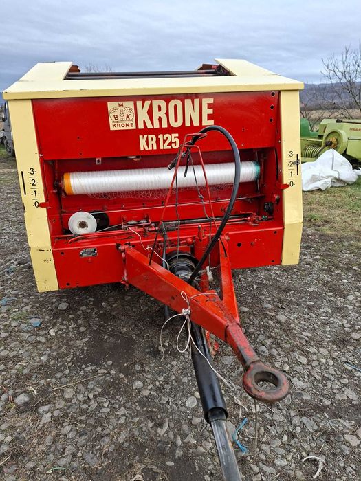 Presă balotiera rotundă Krone kr 125 legare 2 ațe