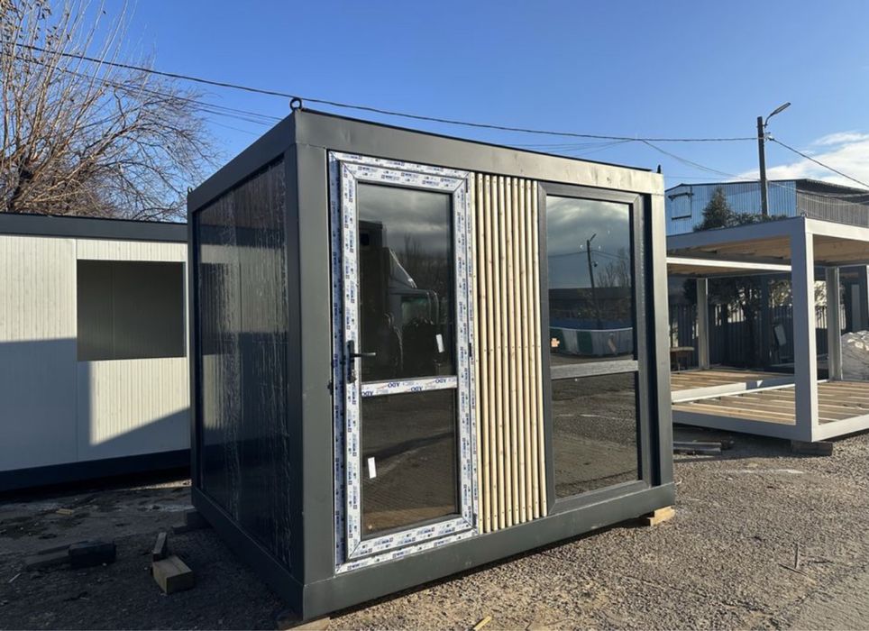 Container containere modulare birou dormitor magazie santier paza