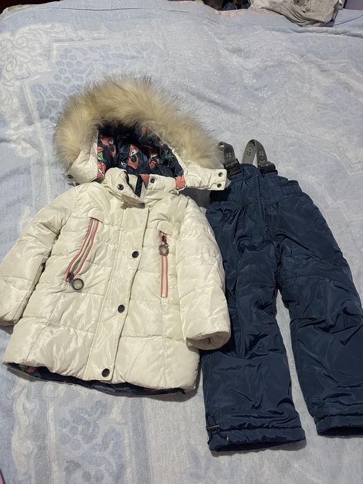 Детская куртка с комбинезоном