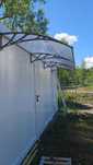 Copertina Aluminiu/ABS cu policarbonat/plexiglass pentru usa/geam HH