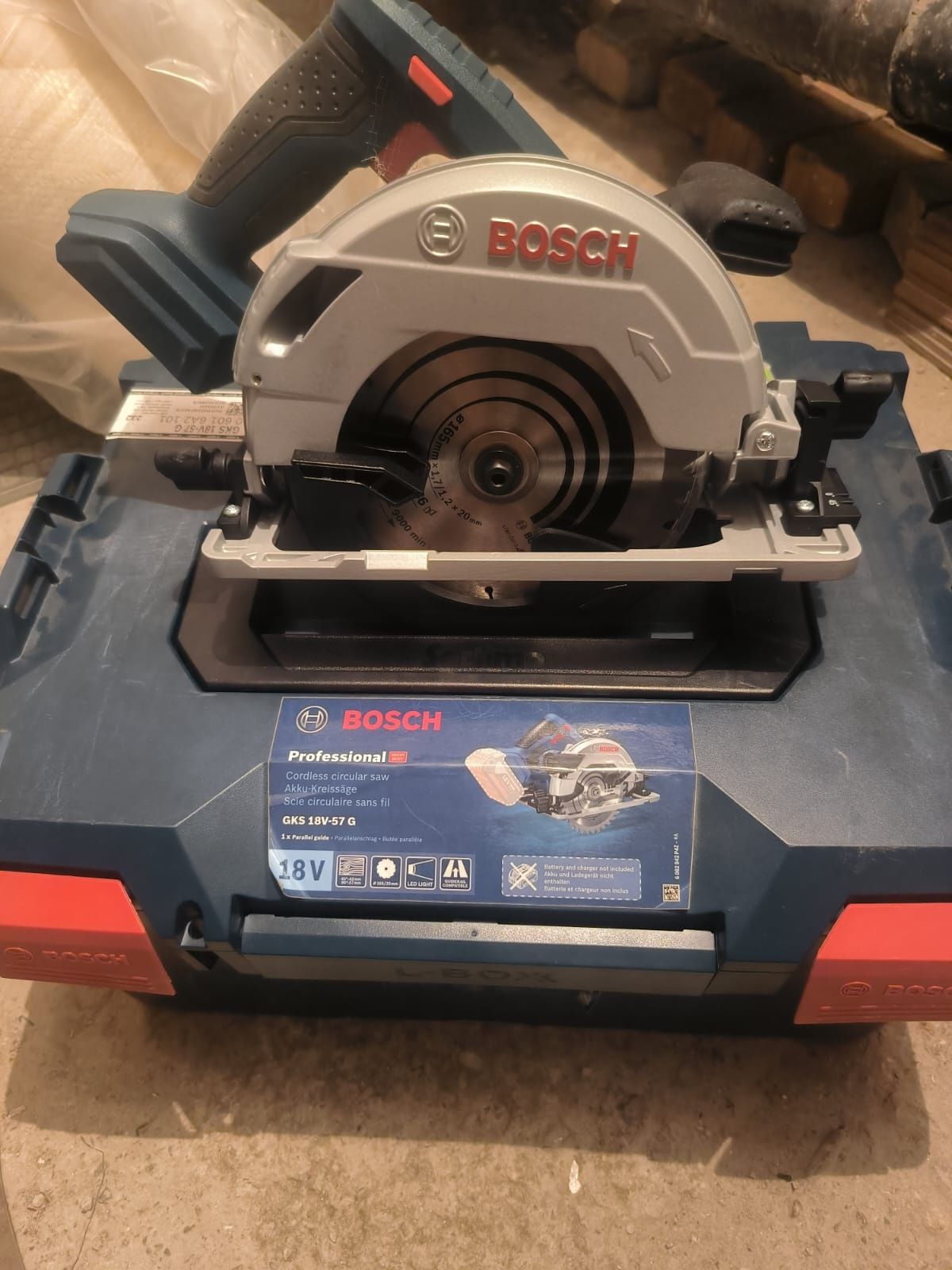 Bosch Circular GKS 18V-57 G