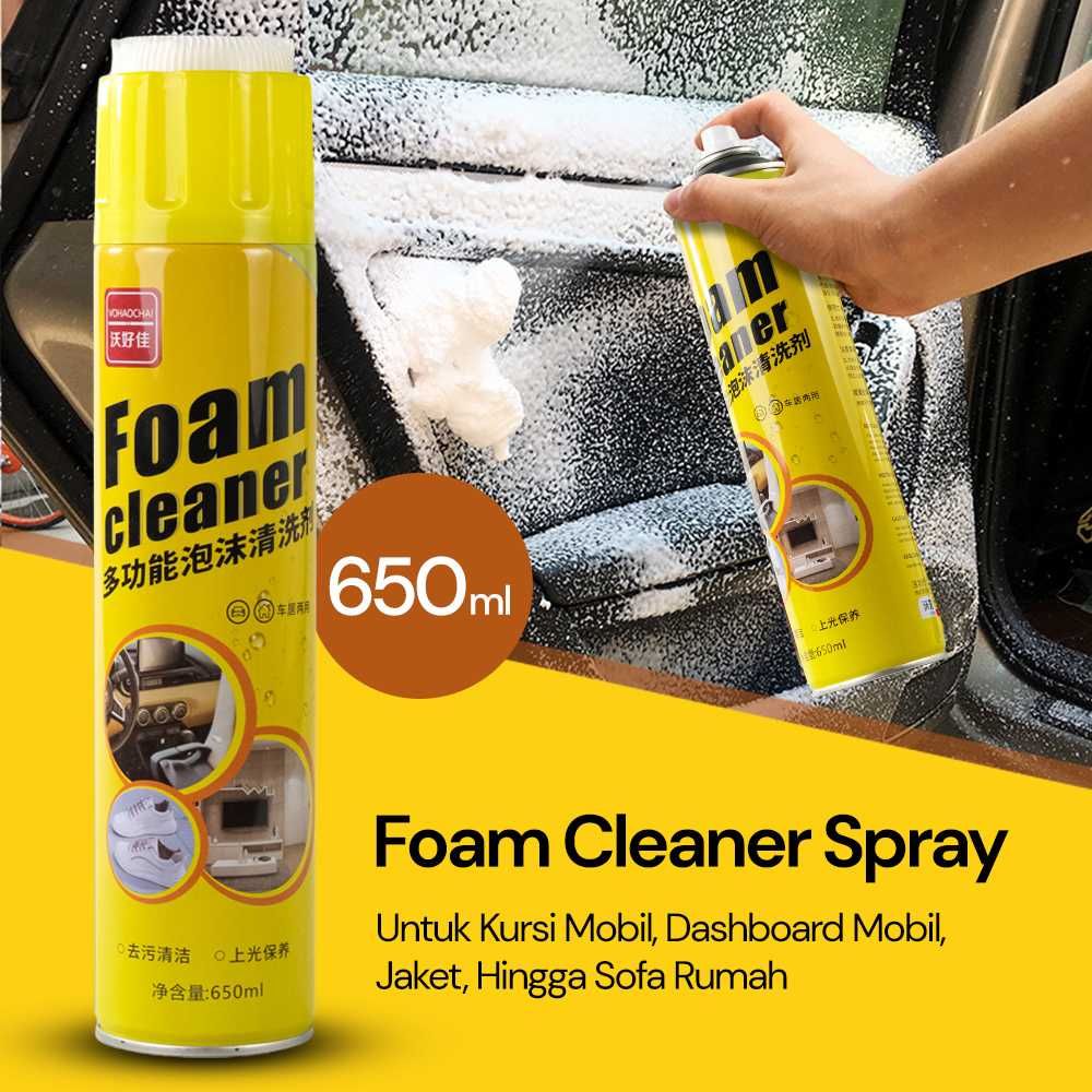 Средство для чистки салона Автомобиля Foam Cleaner Spray 650 мл