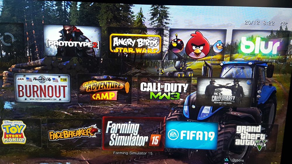 PS3 slim 500Gb modat +2 manete 80 jocuri instalate GTA V,Minecraft,NFS