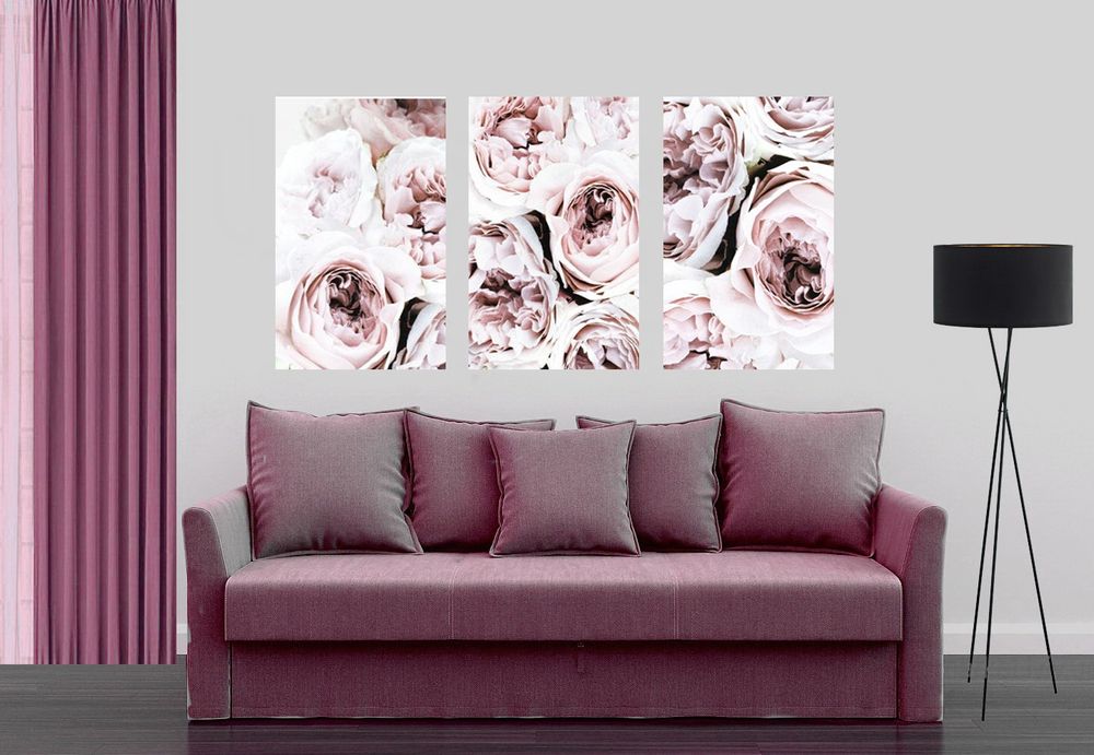 Большие -40см х 60см Модульные картины на холсте, новые в упаковке