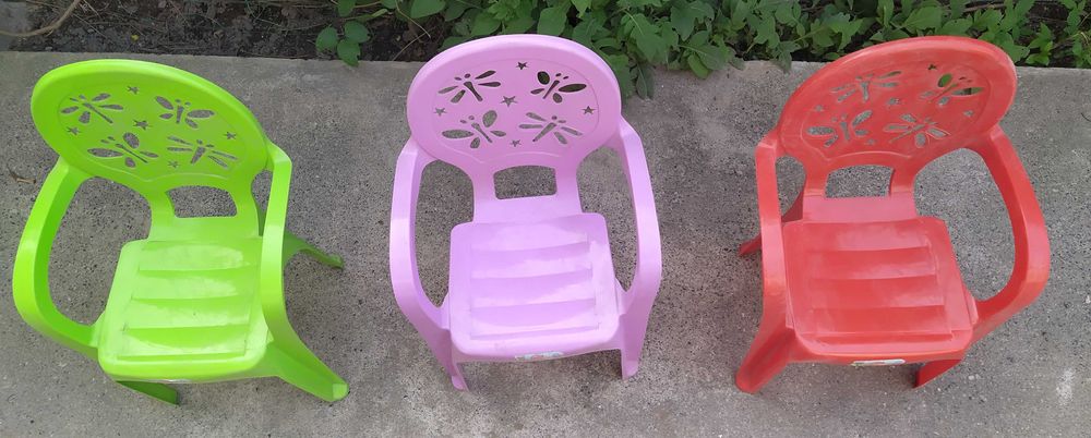 Детские стульчики 3 шт. / Балалар орындықтары 3 дана.