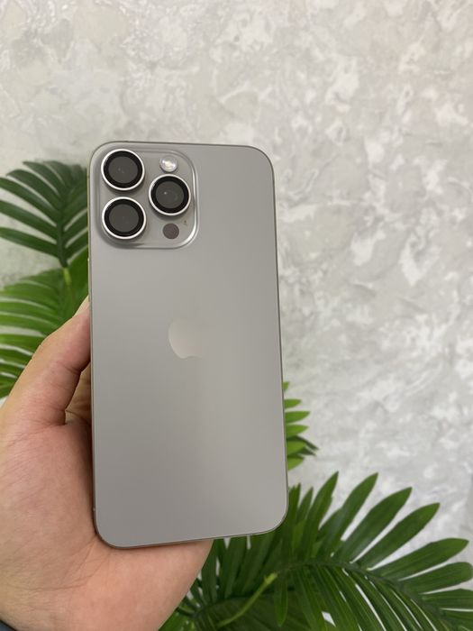 Iphone 15 Pro Max Titan 256  85% 2 sim