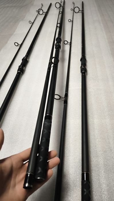 SET 3 Lansete East Shark SILVER PRO FISH 3.60m 3.5Lbs din 2 segmente