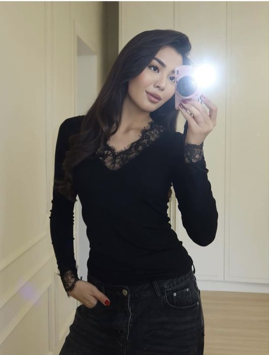 трендовый лонгслив