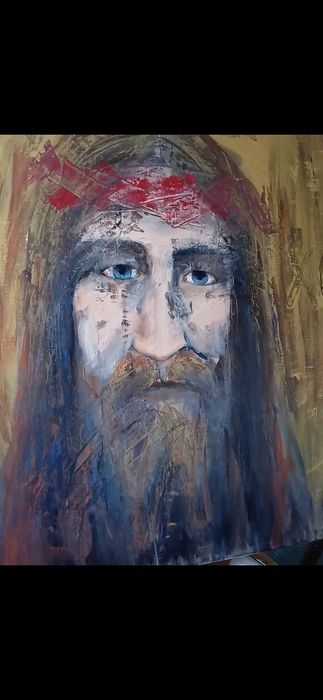 Tablou acrilic Iisus 100/100cm