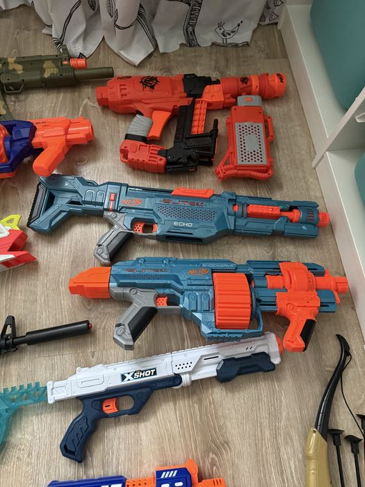 Lot de pusti originale Nerf, XShot si alte marci