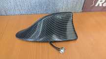 Antenă radio auto rechin carbon