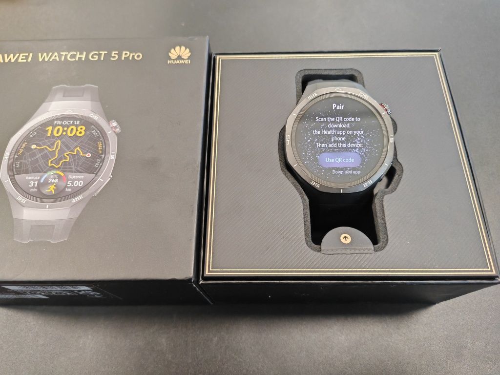 Huawei Watch GT 5 Pro 46mm  Titanium Case Гаранция
