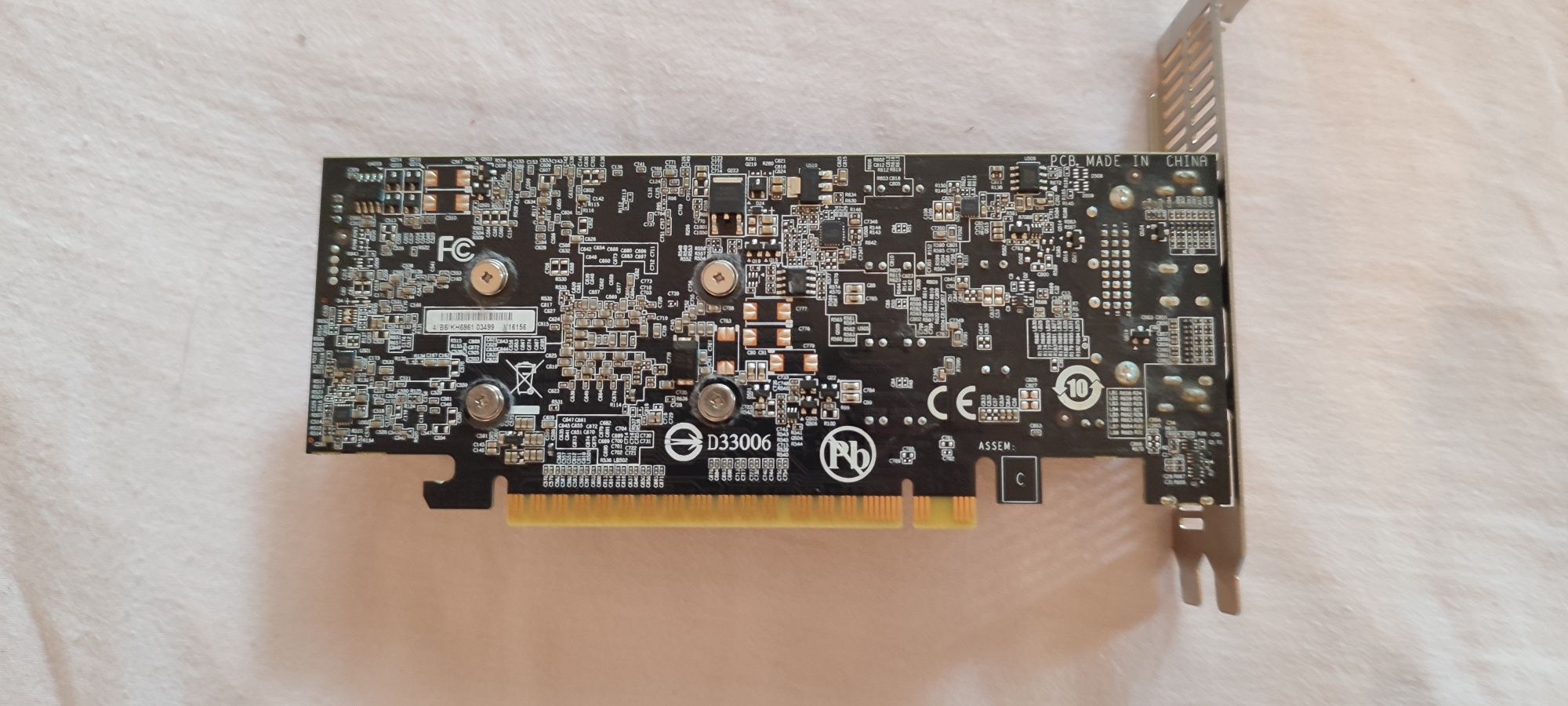 Видео карта Gigabyte GeForce GTX 1050 Ti OC Low Profile 4G