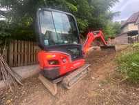 Vând mini-excavator Kubota KX016 – 1,6 tone