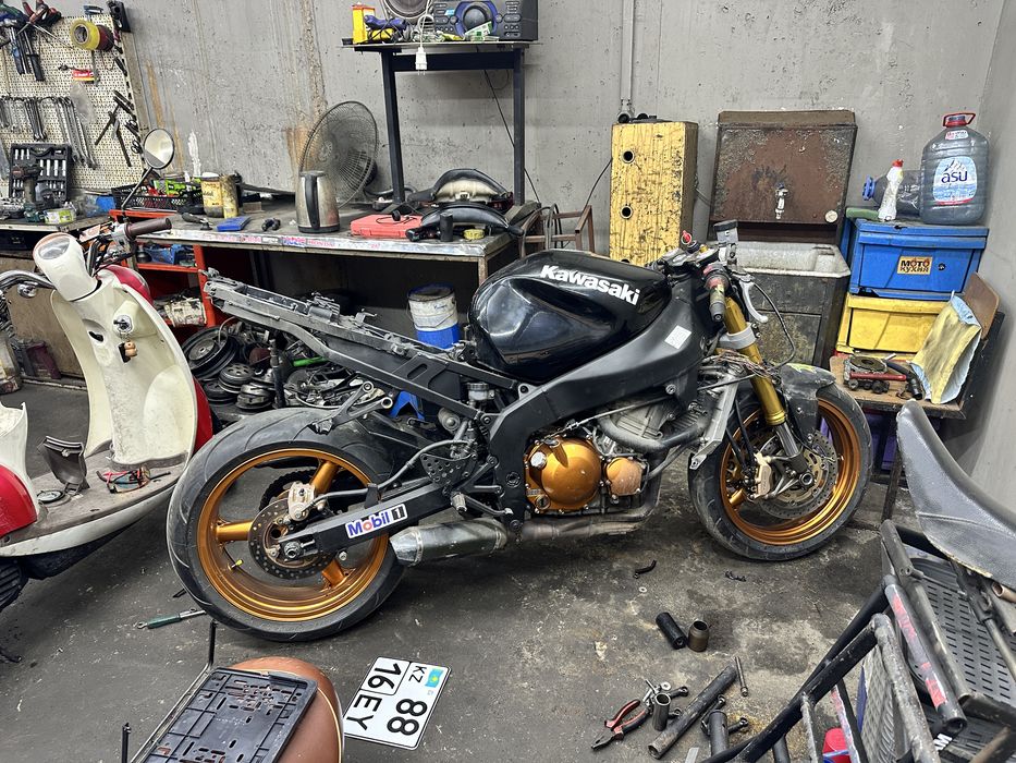 Разбор Kawasaki ninja zx6r