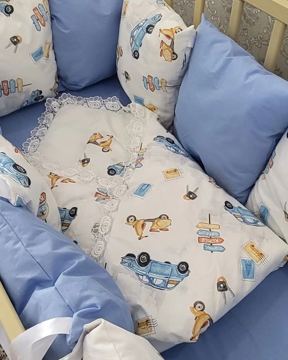 Бортики в кроватку