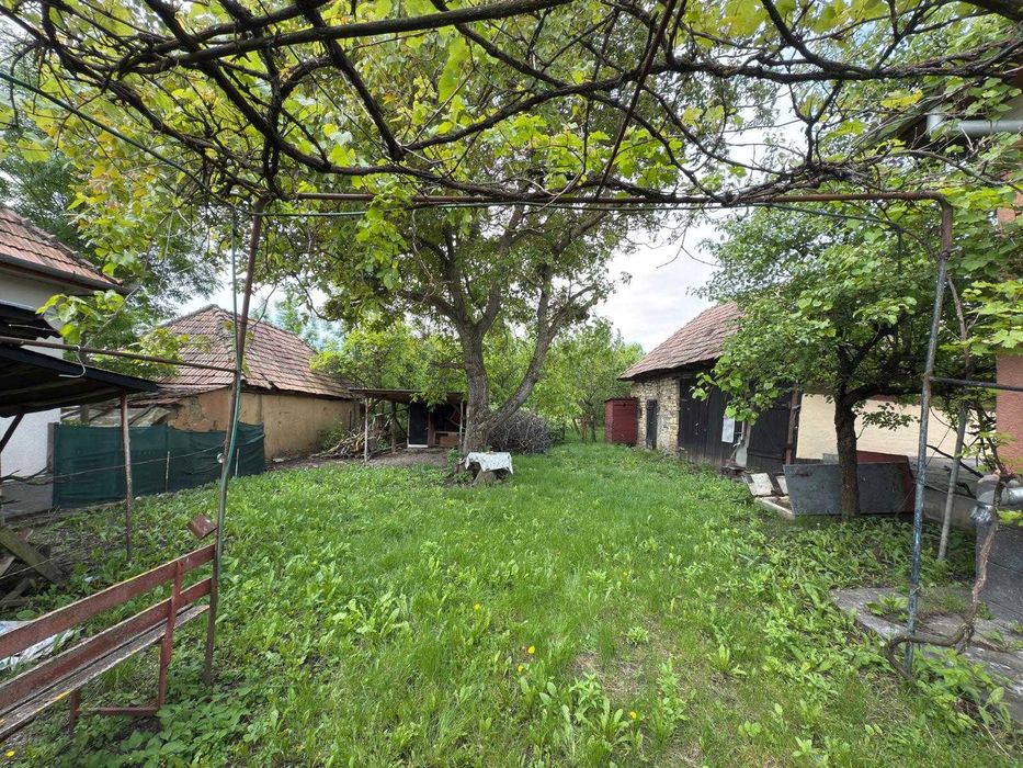 Vand teren intravilan cu casa, anexe gospodaresti si gradina in Aiton