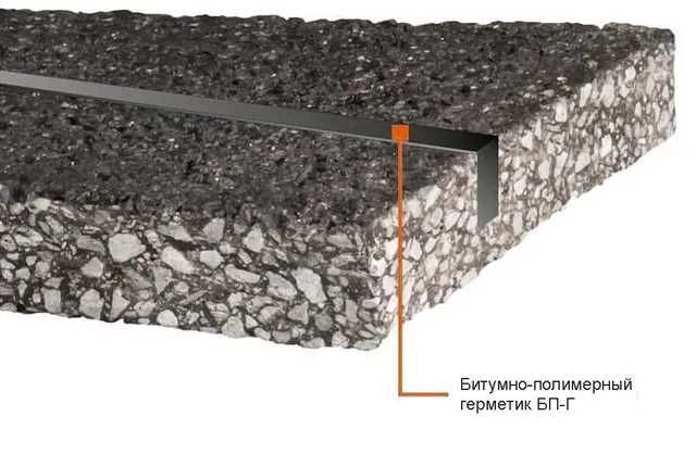 Битумно-полимерные герметик горячего применения для герметизации швов