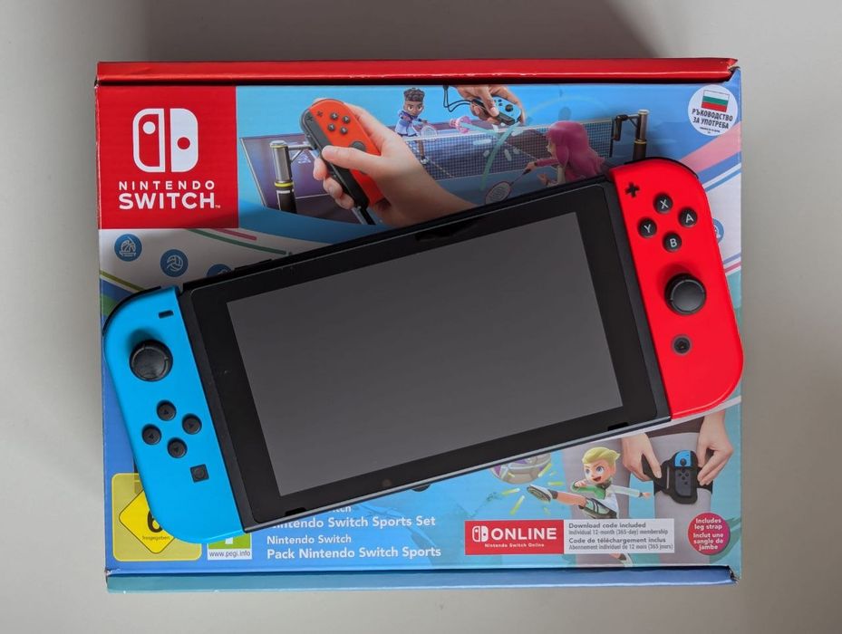 Конзола Нинтендо Switch с външна памет