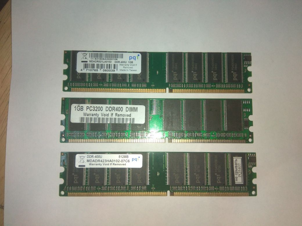 ОЗУ DDR 400 1 Gb