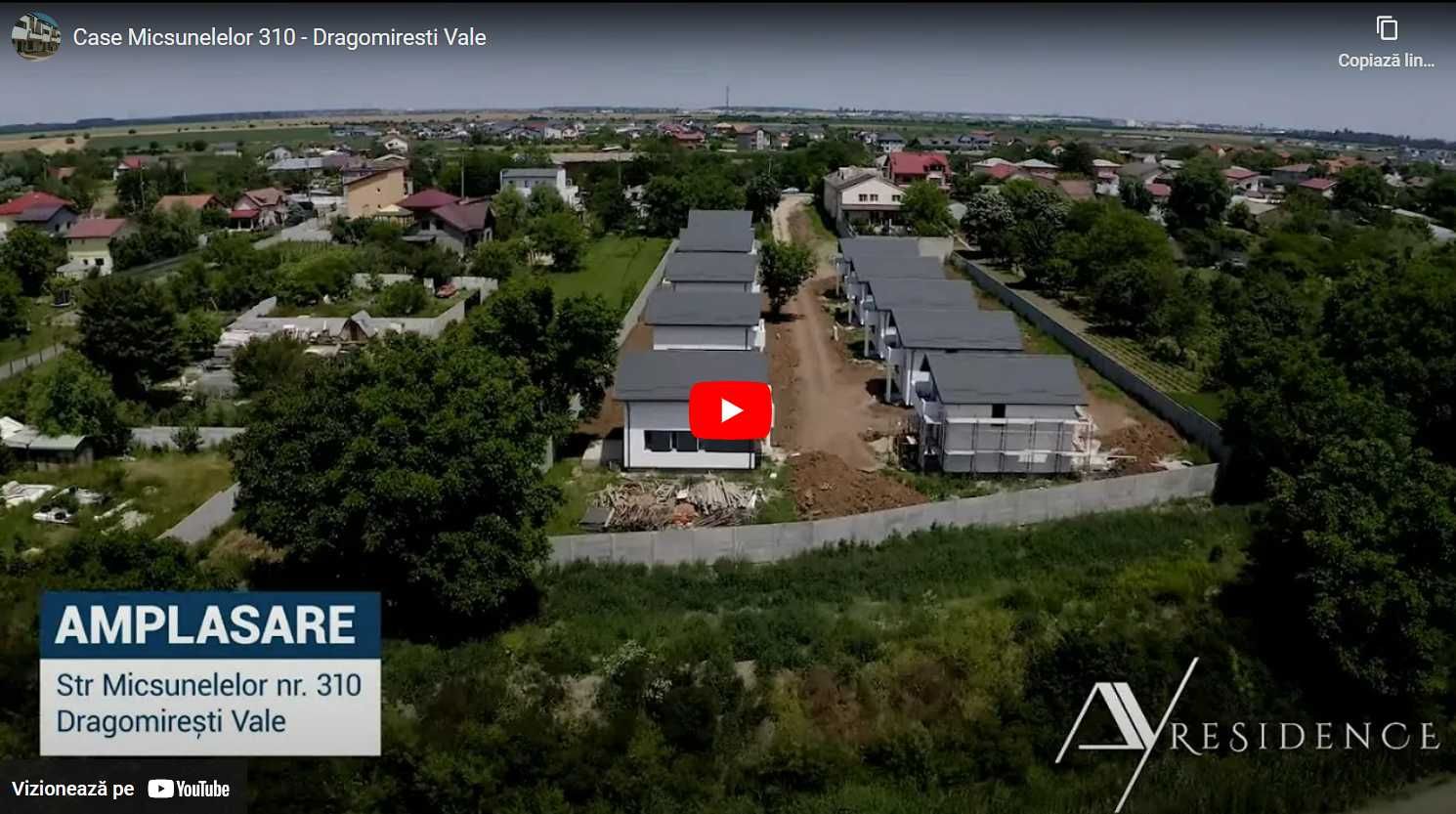 casa 4 camere SmartEnergy complex centru Chiajna
