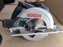 Ръчен циркуляр Bosch GKS 55 CE и прободен трион Bosch GST 150 CE