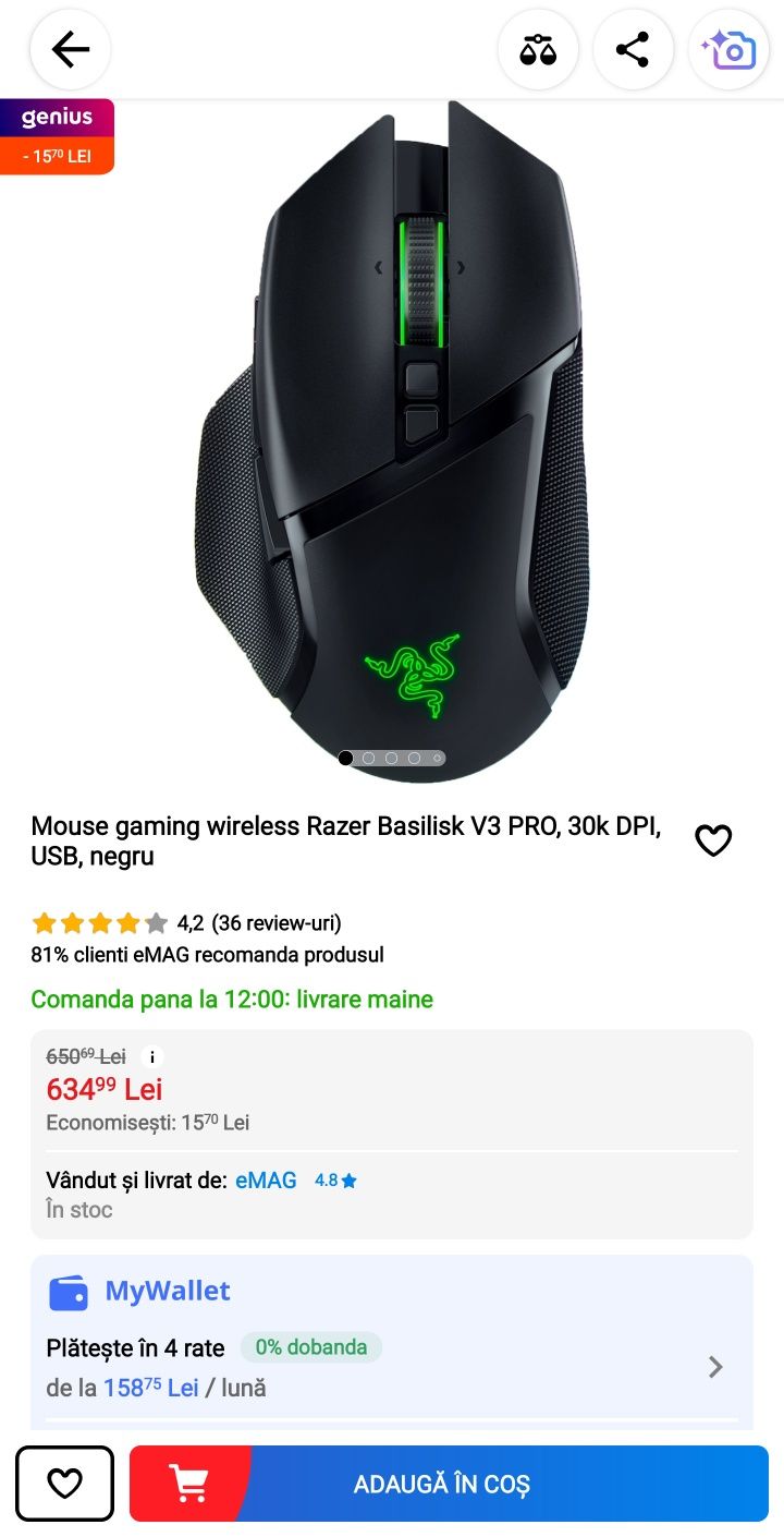 Periferice pc (mouse razer etc)