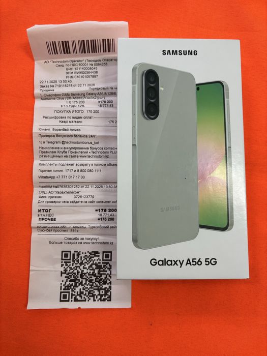Samsung A56 5G новый