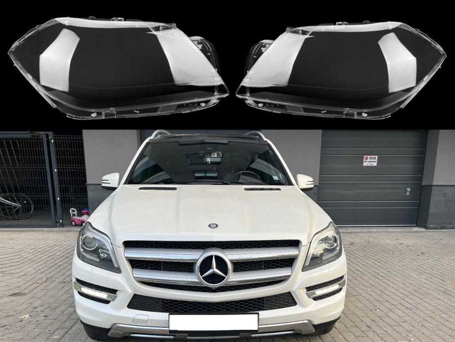 Стъкла за фарове на Mercedes GL X166 (2012-2015)  555
